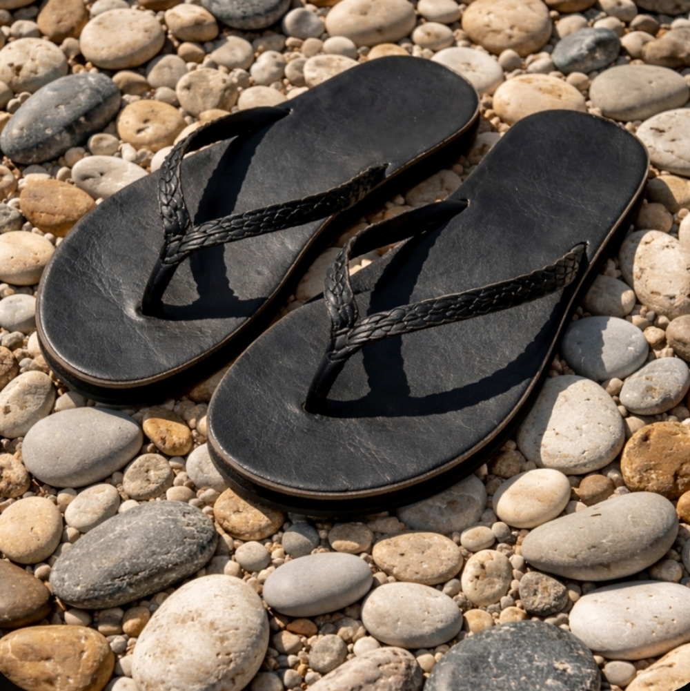 RAINBOW Leather Thong Sandals Sz 9